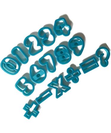 Zerodeko Number Baking Molds 32 Pcs Cookies Mold Baking Molds DIY Baking Tools Biscuit Mold Number Multi-Piece Set mediumx2pcs Bluex2pcs - Buy Online on GoSupps.com