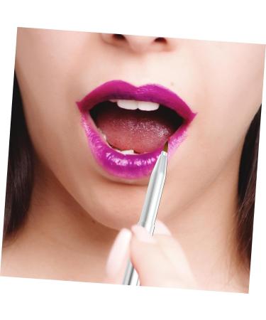 lip gloss Lip portable lip applicator Eyeshadow brush silicone makeup silicone lip scrubber makeupset mini lipsticks flexible lipstick brush telescopic brush major travel - Buy Online on GoSupps.com