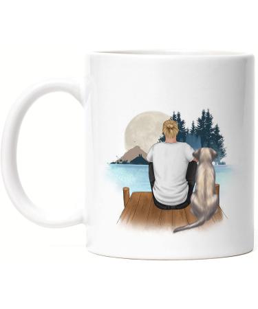 Personalized Dog Dad Mug | Unique Gift for Dog Lovers | Kiddle-Design Dog Owner Merchandise - Buy Online on GoSupps.com