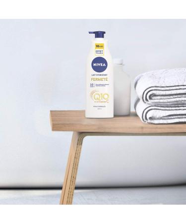 Nivea Q10 + Vitamin C Moisturizing Body Milk for Normal Skin - 250 ml | Tighter Skin Hydration & Nourishment - Buy Online on GoSupps.com