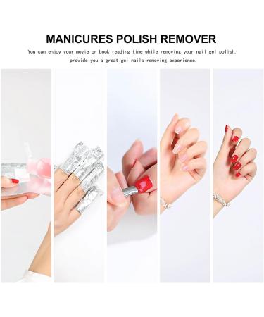 Homoyoyo 500 Pi ces Lingettes Dissolvantes pour Vernis Ongles Feuilles d'Aluminium Tampons sans Peluche pour Manucure Professionnelle Emballage 5 Paquets Usage pour Gel UV et - Buy Online on GoSupps.com