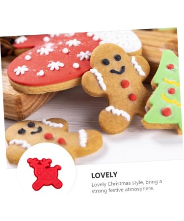 PRETYZOOM Small Cake Mold 6 pcs Biscuit Mould Christmas Making Mold Molds DIY Themed Cake Baking Cartoon Dessert Adorable 17.6X14.5X3CMx3pcs As Shownx3pcs - Buy Online on GoSupps.com