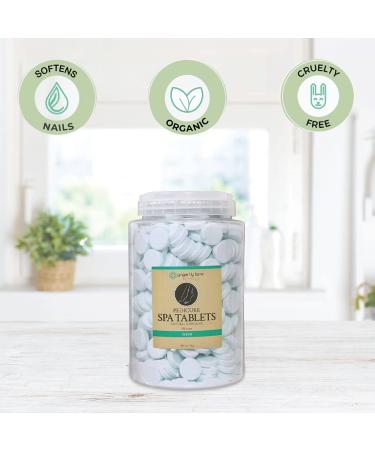 Ginger Lily Farms Botanicals Pedicure Spa Tablets - Natural & Organic, Ocean Scent, 105 oz, 500-Count | Replenishes Moisture, Softens & Conditions Skin - Buy Online on GoSupps.com