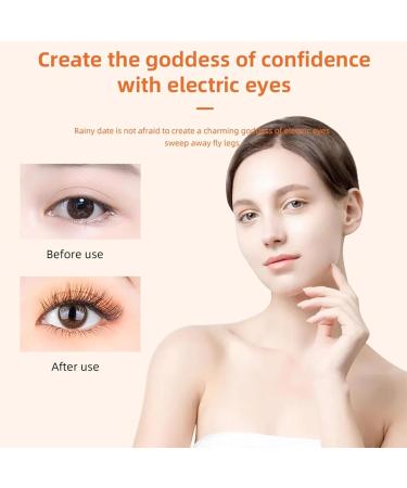 Heated Eyelash Curlers Electric Eyelash Curler with 3 Temperature Modes Intelligent Power-off 230mAh Rechargeable Battery One Charge for 60 Times Use (White) - Buy Online on GoSupps.com