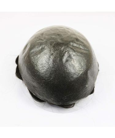 Durable Full-PU Wigs for Men | No Hair Loss Remy Hair Replacement System | Custom Size 8x10 #2 - Buy Online on GoSupps.com