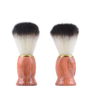 Dusarls men's shaving brush hairdressing salon men's facial bean cleaning device shaving tool razor brush with wooden handle