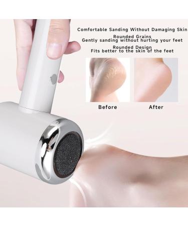 Electric Foot Callus Remover Rechargeable Electric Pedicure Tool with 3 Adjustable Speeds High Efficient 4000mah Foot Sander Pedicure Tool for Outdoor Traveling 7.9x3.7in - Buy Online on GoSupps.com