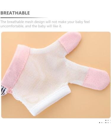 Kisangel Baby Mittens Finger Gloves | Anti-Sucking & No Scratch Mitts | Prevent Thumb Sucking & Scratches | 1 Pair (L) 12.5X7CM - Buy Online on GoSupps.com