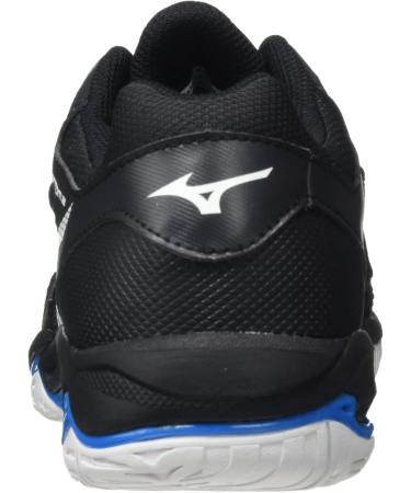 Mizuno Unisex Wave Phantom 2 Handball Shoe 36.5 EU - Black White Diva Blue | International Shipping Available - Buy Online on GoSupps.com