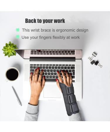 Wrist Brace for Carpal Tunnel - Adjustable Support for Sprains Arthritis & Pain Relief (Right Small - Buy Online on GoSupps.com