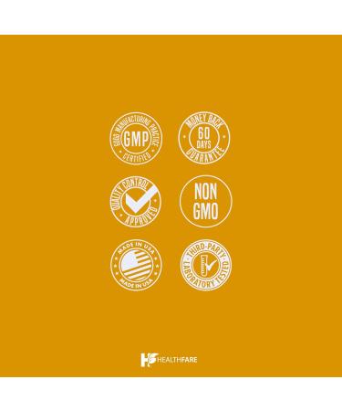 Healthfare Pygeum Supplement 4500mg | 240 Vegan Capsules | Ultra Standardized Bark Extract | Herbal Supplement | Non-GMO & Gluten-Free | Made in The USA - Buy Online on GoSupps.com