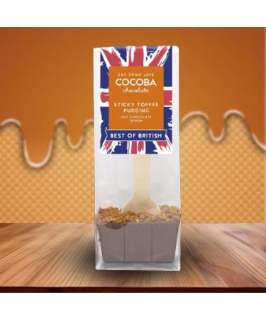 Cocoba Chocolate Pick N Mix - Choose From 8 Flavours | Boozy-Amaretto Sticky Toffee Pudding Milk Hot Chocolate Boozy-Irish Cream Birthday Cake Boozy Rum - Pack of 3 1 Count (Pack of 3) - Buy Online on GoSupps.com