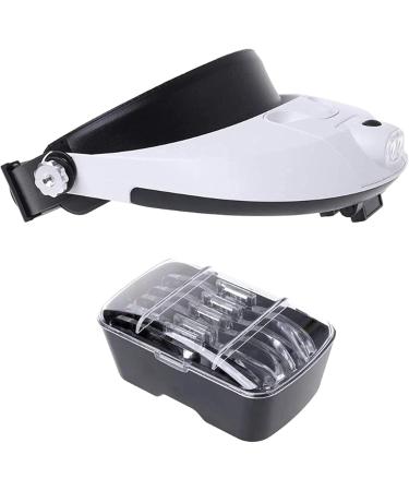 Ledp Light Headband Headset Head Jeweler Magnifier Magnifying Glass - Buy Online on GoSupps.com