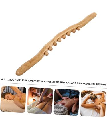 Gleavi 1stk SHA Apparatus - Wooden Back Massage Device for Tendon Pulling & Trigger Point Relief | Portable Muscle Soreness Roller - Buy Online on GoSupps.com