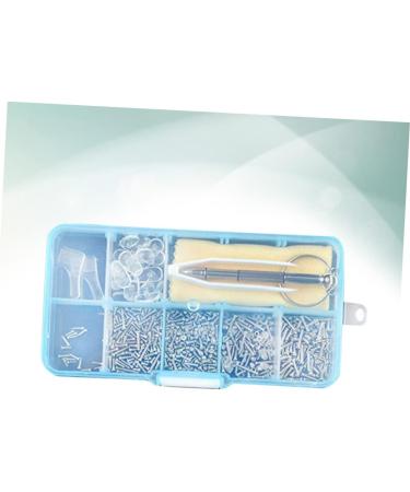 Healeeved 3-Piece Glasses Repair Set - Cushion Tweezers & Spring Hinge Tools for Sunglasses and Eyeglasses | 12x8cm - Buy Online on GoSupps.com