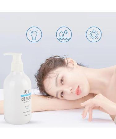 Skin Brightening Body Lotion Niacinamide Whitening Body Lotion Refreshing Moisturizing Hydrating Skin Repair Body Cream for Arms Legs 250ml - Buy Online on GoSupps.com