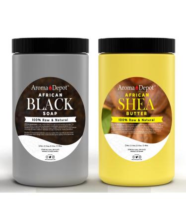 Raw African Shea Butter 2 lb Jar Yellow/Gold Grade A 100% Natural & Pure. Fresh Moisturizing Ideal for Dry and Cracked Skin. Can be use in Body Hair and Face. Imported from GHANA. - Buy Online on GoSupps.com