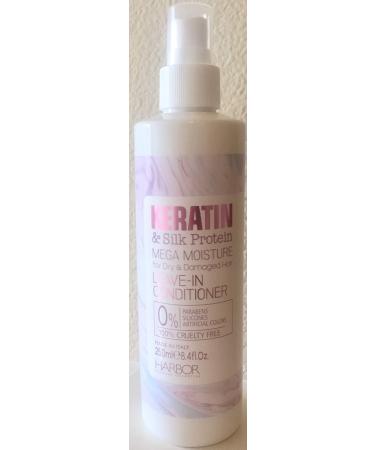 Harbor Keratin & Silk Protein Mega Moisture Leave In Conditioner 8.4 Oz.