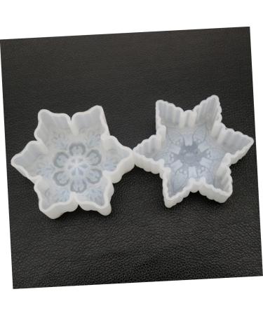 COHEALI 6 Pcs Epoxy Resin Diy Epoxy Gel Mould Mold Christmas Set up Whitex3pcs 5X8cmx3pcs - Buy Online on GoSupps.com