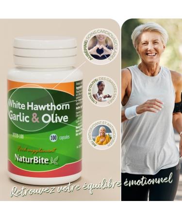 Eub pine Ail & Olive 500mg 250 perles. NaturBite 250 unit (Lot de 1) - Buy Online on GoSupps.com