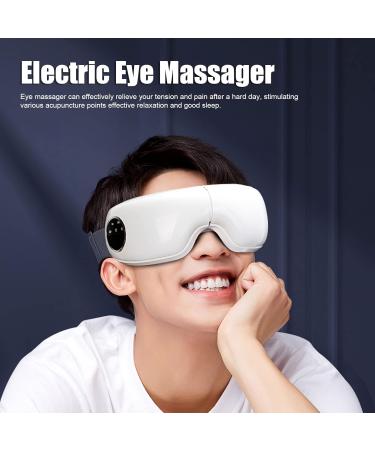 Rechargeable USB Eye Massage Device - 5 Vibration Strengths Heating Function & 2 Modes for Postpartum Care - Buy Online on GoSupps.com