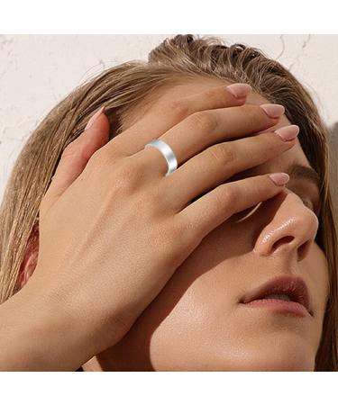 Vicmag Magnetic Copper Rings for Women - 4X Strength, 3500 Gauss Magnets, Adjustable, 100% Pure Copper - 2PCS (Silver) | Jewelry Gift Box - Buy Online on GoSupps.com