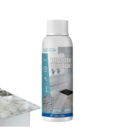 2 Pcs Granite Countertop Cleaner | 100ml Quartz Worktop Cleaner | Kitchen Cleaning Supplies for Granite/Quartz/Marble/Stone Work and Counter Surfaces Dobooo