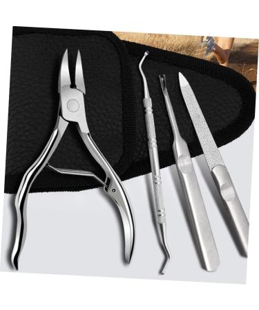 VINTORKY 1 Set Manicure 2-piece Set Stainless Coworker Alchohol Friend Pals Trimmer Nails Cuticle Nail Finger Pliers Double Head Tool Nail Clippers - Buy Online on GoSupps.com