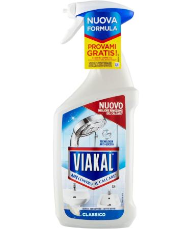 Viakal Classic Spray To Remove Up To 100% Limescale With Anti-Drop Technology - Buy Online on GoSupps.com