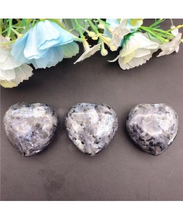 1pc Natural Labradorite Heart-Shaped Raw Quartz Crystal Specimen Decor Quality Gemstone Stone Home Decor Crystal - Buy Online on GoSupps.com
