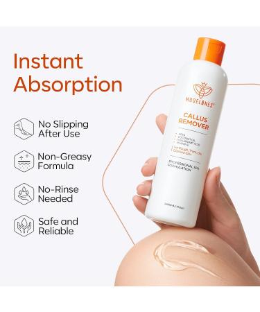 Modelones Callus Remover for Feet Callus Remover Gel Foot Scrubber for Dry Cracked & Dead Skin Extra Strength Pedicure Foot Spa Products Salon Grade Callus Remover Pedicure Tool for Feet 240 ml - Buy Online on GoSupps.com