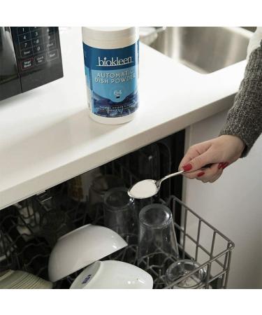 Biokleen Automatic Dishwashing Powder - Eco-Friendly Non-Toxic Citrus Essence Phosphate & Chlorine Free 2 lbs (Pack of 12) - International Shipping Available - Buy Online on GoSupps.com