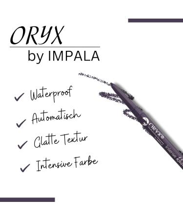 Impala Oryx Khol Kajal Eyeliner 02 Stormy Purple | Waterproof Long-Lasting Eye Contour | Creamy & Precise Application - Buy Online on GoSupps.com