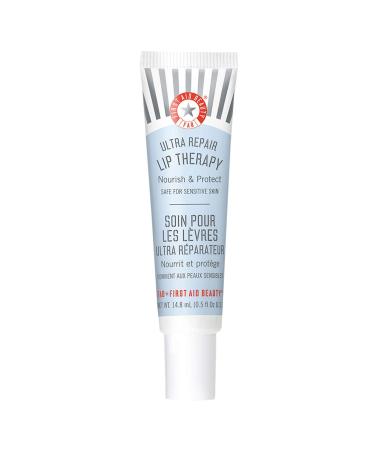 First Aid Beauty Ultra Repair Lip Therapy  Semi-Matte Lip Moisturizer for Dry, Chapped Lips  .5 oz 0.5 Fl Oz (Pack of 1)