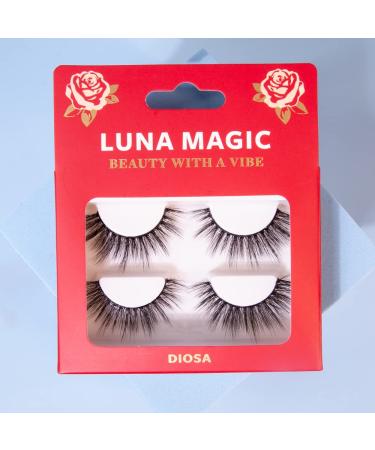 LUNA MAGIC Diosa Faux Mink Wispy Lashes - Reusable 3 Pack | Shop Now! - Buy Online on GoSupps.com