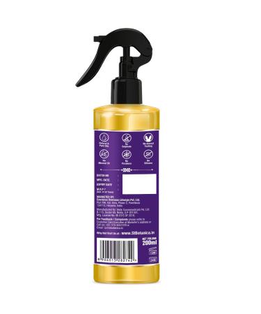 S .Bo tanica Pro Keratin and Argan Oil Smooth Therapy Hair Spray 200ml For Smooth Shiny & Frizz Free Hair | No Parabens & Sulphates - Buy Online on GoSupps.com
