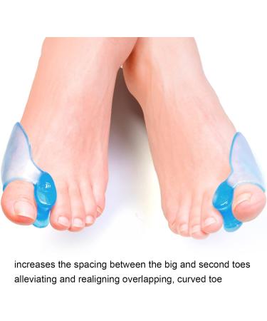 Bunion Corrector Silicone Toe Separator for Big Toe - Relieve Pain and Improve Alignment - Buy Online on GoSupps.com