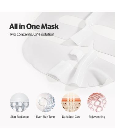 SUNGBOON EDITOR Deep Collagen Niacin-Vita C Masque de nuit 37 g x 4 ea | V ritable collag ne 2 160 000 PPB avec niacinamide et vitamine C | Masque facial hydratant pour la peau en verre - Buy Online on GoSupps.com