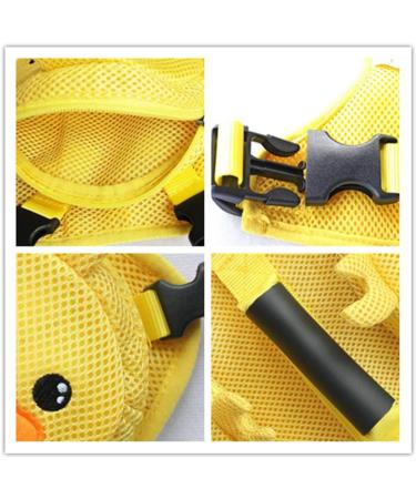 Purime Small Dog Harness Set with Leash & Backpack - Ideal for Hiking Camping & Outdoor Adventures - Yellow - Buy Online on GoSupps.com