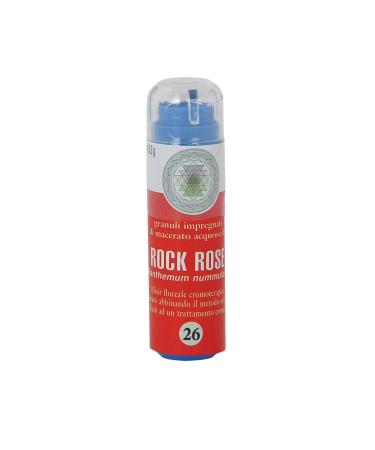 Rock Rose Nr. 26 Princeps Fleurs de Bach Chromoth rapie Granules h lianth mes