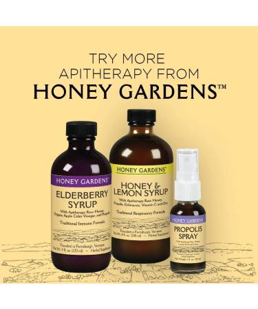 Wild Cherry Bark Syrup | Honey Gardens | 4-Oz Pack of 2 - Natural Cough Relief - Buy Online on GoSupps.com