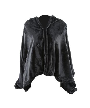 Alomejor Electric Heated Blanket Coral Fleece Carbon Fiber Safe Heater 3 Speed Temperature Heating Shawl Blanket
