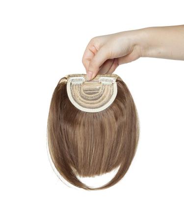 Buy SEGO Clip-in Pony Hairpiece Extensions - Real Hair Fringe Bangs in Ash Brown & Bleach Blonde - Perfect for International Shipping - Buy Online on GoSupps.com
