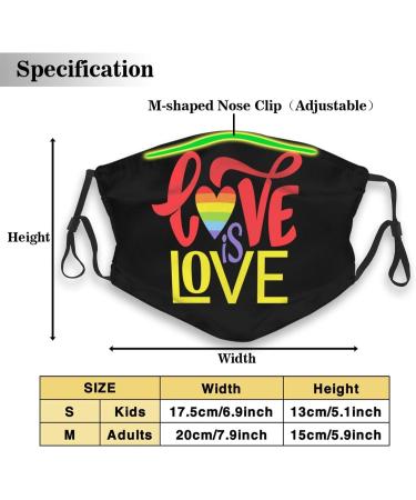 Face Mask Skincare LGBTQ Lives Matter Dustproof Mask for Adults and Teens Thanksgiving Gift - Buy Online on GoSupps.com