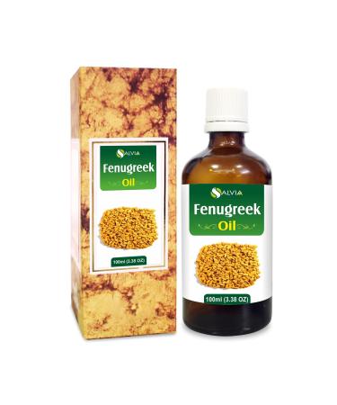 Fenugreek (Trigonella foenum) Essential Oil 100% Pure & Natural Undiluted Uncut Therapeutic Oil - Use for Aromatherapy (3.38 fl oz)