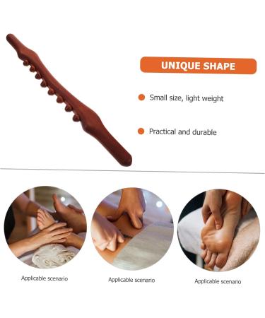 BeatifuFu Wood Massage Device | Portable Back Massager & Body Muscle Tool | Practical Household Massage - Buy Online on GoSupps.com