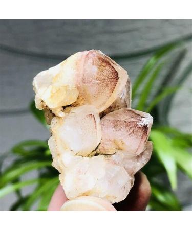 Natural Crystal Rough Stone 50g Natural Red Ghost Pyramid Quartz Crystal Cluster Specimens Balance Gemstone Decoration - Buy Online on GoSupps.com