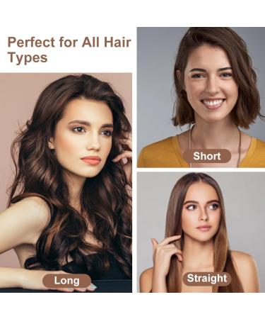 Heatless Curlers - Lock Winders for Beautiful Curls Overnight | DIY Heatless Curls Band for All Hair Types (Brown) - Buy Online on GoSupps.com