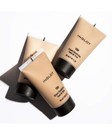 Inglot YSM Cream Liquid Foundation Makeup Matching Natural Complexion and Silky Smooth Matte For All Skin Type 30ml: 39 - Buy Online on GoSupps.com