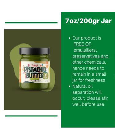Peppertux Farms Premium Pistachio Butter Bundle - 2 Jars of 7 oz | Turkish Antep Pistachios | Peanut Butter Upgrade - Buy Online on GoSupps.com